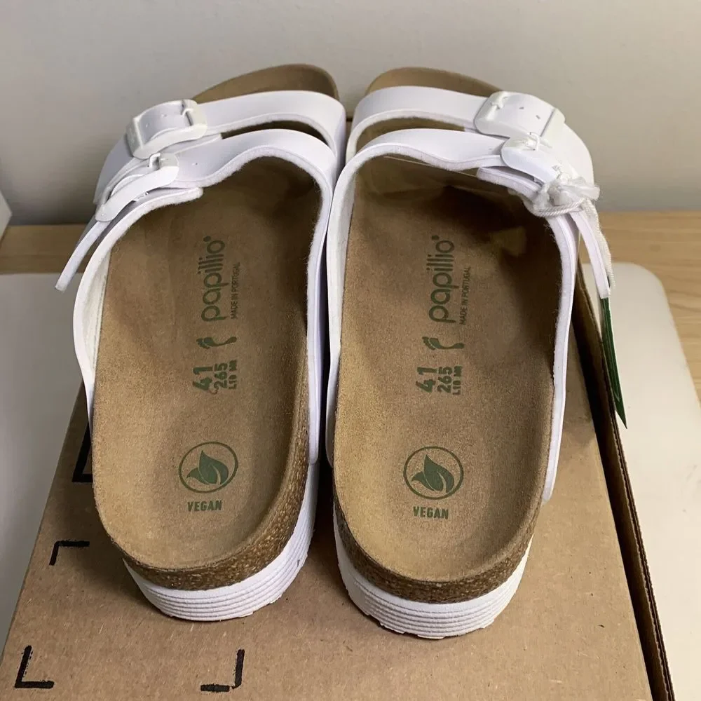 Birkenstock White Sandals - Picture 3 of 5